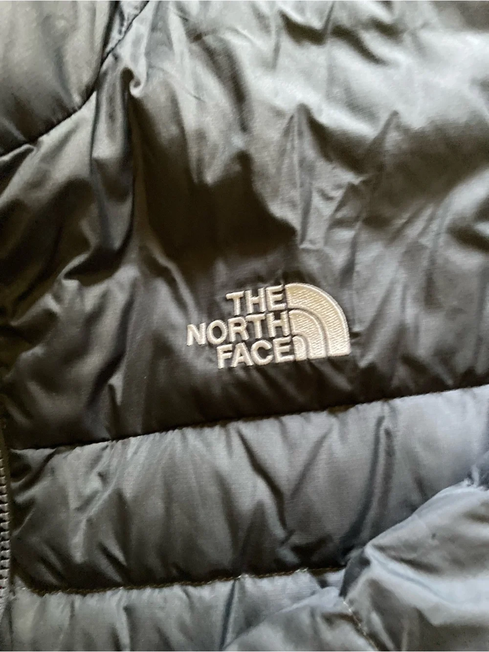 The North Face Quilted Puffer Jacket - Slate Gray